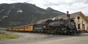 D-0175 Steam Train, Durango to Silverton RR 