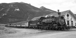 D-0176 Steam Train, Durango to Silverton RR 